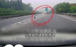 高速惊现离谱奇观，小男孩为何独自奔跑？
