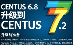 Centos6.8升级到Centos7.2过程中，有哪些注意事项和潜在风险？
