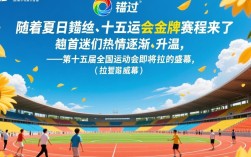 第十五届运动会金牌赛事精彩来袭！