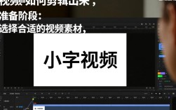 如何从零开始，轻松制作出高质量的小字视频剪辑？