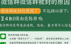 微信群被误封后，有哪些合法有效的方法可以快速解封？