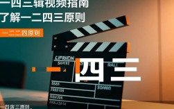 一二四三视频剪辑教程，新手必看，如何高效剪辑视频？