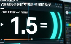 视频剪辑技巧，轻松实现视频倍速播放