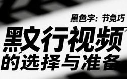 视频剪辑技巧，如何添加黑色文字字幕