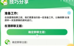 打造微信群聊，轻松创建和管理群组的实用指南