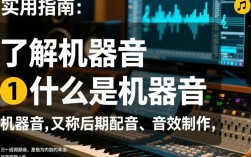 高效视频剪辑，机器音的巧妙处理技巧