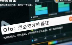 视频白条剪辑技巧详解，如何轻松制作出专业效果？