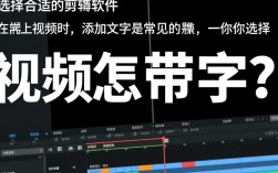 视频剪辑添加文字技巧