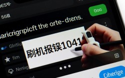 解决刷机过程中出现的1041错误问题