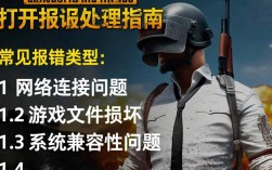 绝地求生，打开游戏报错问题解析