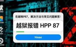 越狱报错hpp 87是哪个越狱工具导致的？如何解决这个具体错误？