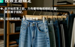 打造时尚裤子合集，视频剪辑技巧解析