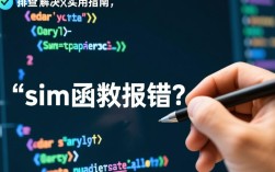 Sim函数错误解析与修复指南