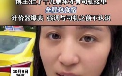 重庆到内蒙古女网红打车行程引关注
