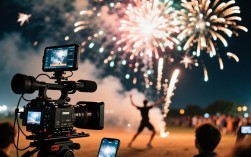 烟花舞动瞬间，视频剪辑技巧解析