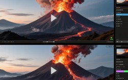 火山转场技巧在视频剪辑中如何巧妙运用？揭秘高效剪辑方法！