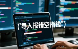 空指针导入错误排查指南