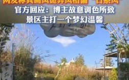 景区设计引争议，画风诡异回应引关注
