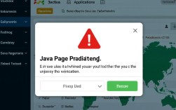 Java页面报错弹窗问题，是代码逻辑错误还是环境配置出了问题？
