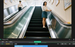 如何制作扶梯使用教学视频的剪辑教程视频？