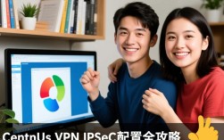 如何在CentOS系统上配置IPsec VPN？