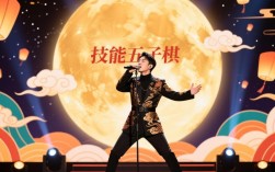 周深中秋佳节演绎技能五子棋跨界表演