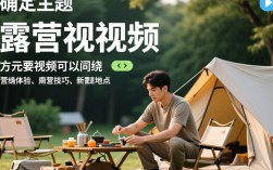 户外露营短视频剪辑攻略