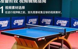 乒乓球视频剪辑全攻略