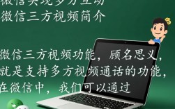 微信三方视频通话技巧指南