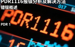 pdr1116报错究竟是什么原因导致的，如何解决？