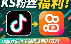 KS粉丝优惠下单平台 & DY24小时免费点赞服务网站