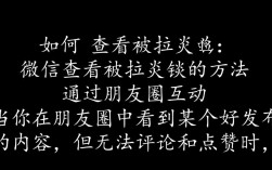 微信查看被拉黑的方法有哪些？揭秘不被发现的秘密技巧！