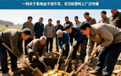 官方澄清，居民集体挖到金子传闻不实