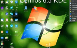 如何在CentOS 6.5系统中配置KDE桌面环境？