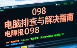 电脑故障代码098解析与解决指南