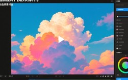 彩色云朵视频剪辑技巧解析
