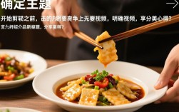 食品短视频剪辑技巧全解析