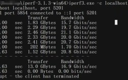 iperf测速报错无序的原因分析
