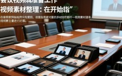 如何高效剪辑周会议视频，打造专业演示效果？