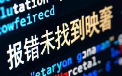 报错，系统未找到相应映射配置