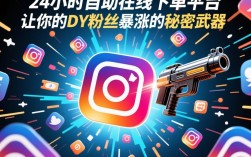 24小时自助下单平台助力dy涨粉网站快速推广