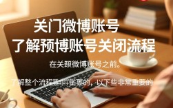 微博账号关闭流程详解，为何关闭微博账号需要这样做？