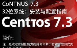 CentOS 7.3 32位系统安装过程中可能遇到哪些疑问和难题？