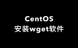 如何在CentOS系统上使用wget命令进行软件安装？