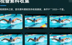 如何巧妙剪辑多段游泳视频，打造精彩合集？