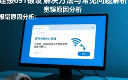 宽带连接故障代码691解析与解决方法