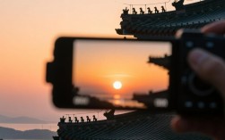 如何巧妙剪辑朝阳与夕阳交替的绝美视频片段？