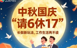 2024中秋国庆假期安排，6天上班17天休息！