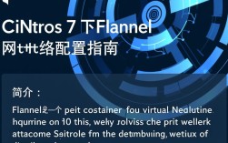 Centos7环境下配置Flannel网络教程