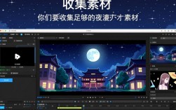 如何巧妙剪辑动漫夜景视频，打造炫酷视觉体验？